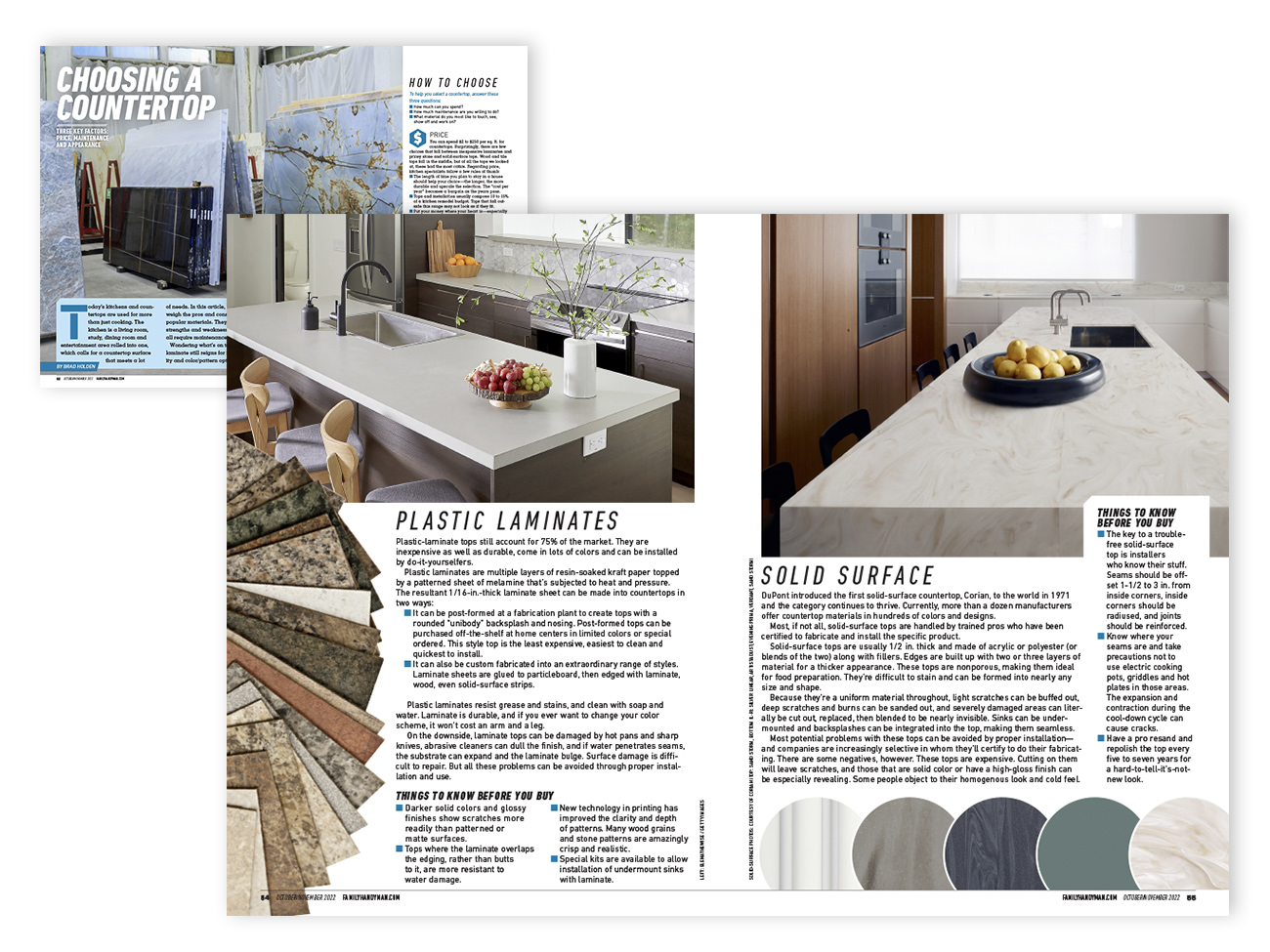 Choosing a Countertop Article
