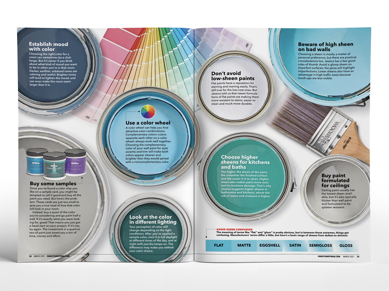 Choosing Paint Colors Spread