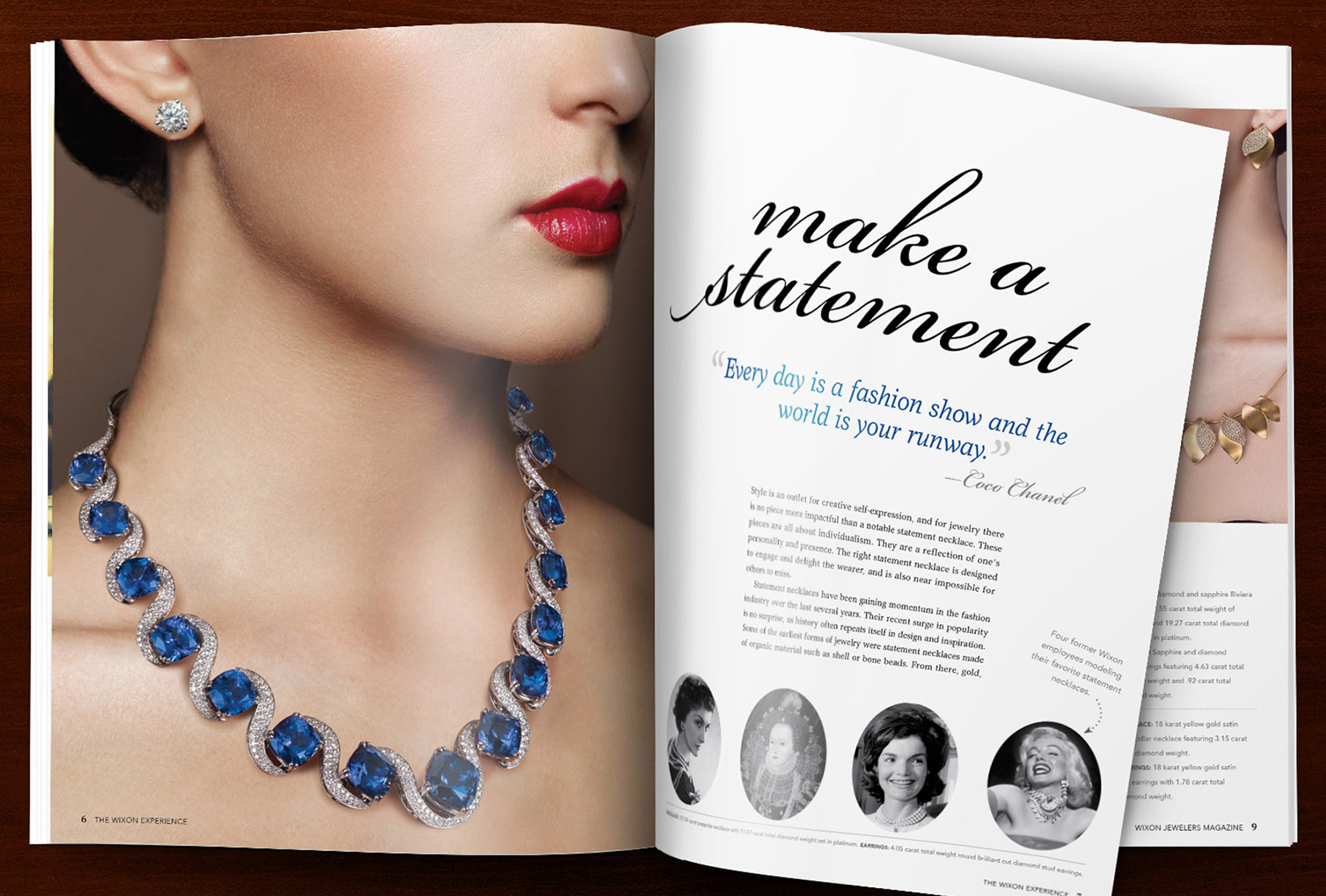 Wixon Experience — Magazine Spread