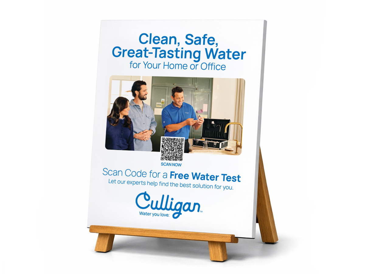 Packard Culligan Water Test Poster