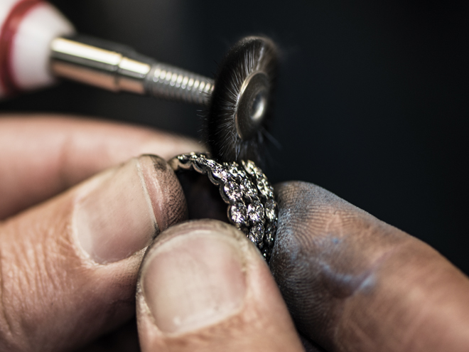 Goldsmith Polishing Ring
