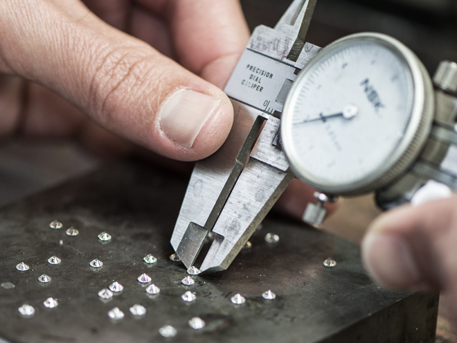 Goldsmith Sorting Diamonds